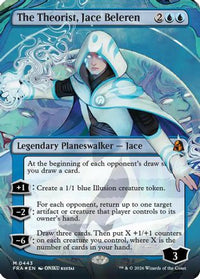 The Theorist, Jace Beleren (Borderless) (0443) -  Foil (FRA-443) - Reality Fracture