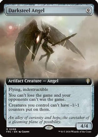 Darksteel Angel (Extended Art) -  (FRC-098) - Commander: Reality Fracture