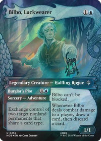 Bilbo, Luckwearer (Showcase) (Surge Foil) -  Foil (HOB-254) - The Hobbit
