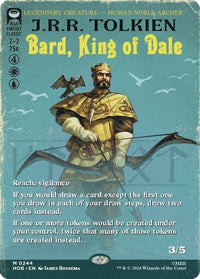 Bard, King of Dale (Borderless) -  Foil (HOB-244) - The Hobbit