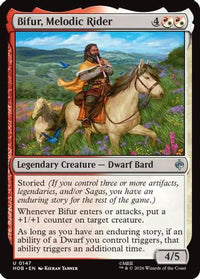 Bifur, Melodic Rider -  Foil (HOB-147) - The Hobbit