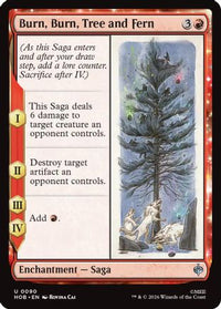 Burn, Burn, Tree and Fern -  (HOB-090) - The Hobbit