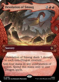 Desolation of Smaug (Showcase) -  Foil (HOB-226) - The Hobbit