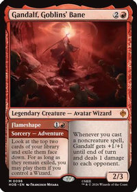 Gandalf, Goblins' Bane -  Foil (HOB-096) - The Hobbit