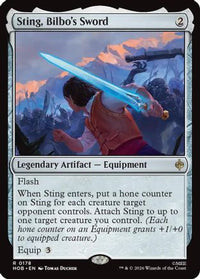 Sting, Bilbo's Sword -  Foil (HOB-178) - The Hobbit