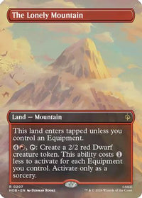 The Lonely Mountain (Borderless) (0207) -  (HOB-207) - The Hobbit
