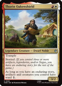 Thorin Oakenshield -  Foil (HOB-165) - The Hobbit