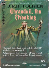 Thranduil, the Elvenking (Borderless) (Surge Foil) -  Foil (HOB-282) - The Hobbit