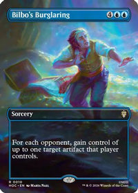 Bilbo's Burglaring (Borderless) -  (HOC-010) - The Hobbit: Eternal-Legal