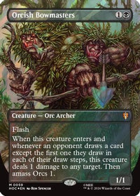 Orcish Bowmasters (Borderless) (Surge Foil) -  Foil (HOC-059) - The Hobbit: Eternal-Legal