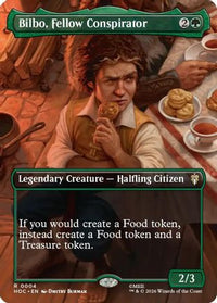 Bilbo, Fellow Conspirator (Borderless) -  (HOC-004) - The Hobbit: Eternal-Legal