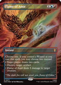 Flame of Anor (Borderless) (Surge Foil) -  Foil (HOC-071) - The Hobbit: Eternal-Legal