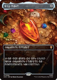 Mox Amber (Borderless) (Dwarvish) -  (HOC-096) - The Hobbit: Eternal-Legal