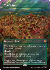 The Shire (Borderless) (Surge Foil) -  Foil (HOC-092) - The Hobbit: Eternal-Legal