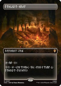 Treasure Vault (Borderless) (Dwarvish) -  Foil (HOC-097) - The Hobbit: Eternal-Legal