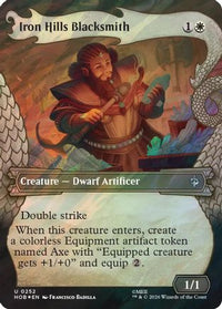 Iron Hills Blacksmith (Showcase) (Surge Foil) -  Foil (HOB-252) - The Hobbit