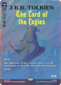The Lord of the Eagles (Borderless) (Surge Foil) -  Foil (HOB-276) - The Hobbit