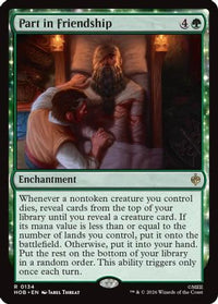 Part in Friendship -  Foil (HOB-134) - The Hobbit