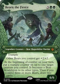 Beorn the Fierce (Showcase) -  Foil (HOB-230) - The Hobbit