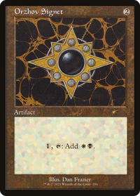 Orzhov Signet (Retro) (Foil Etched) [Secret Lair Drop Series]