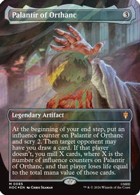 Palantir of Orthanc (Borderless) (Surge Foil) -  Foil (HOC-085) - The Hobbit: Eternal-Legal