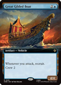 Great Gilded Boat (Extended Art) -  (HOB-291) - The Hobbit