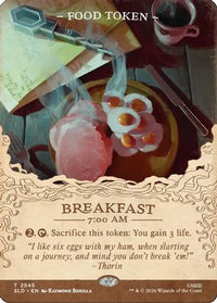 Food Token (2545) -  Foil (SLD-2545) - Secret Lair Drop Series