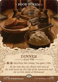 Food Token (2550) -  (SLD-2550) - Secret Lair Drop Series
