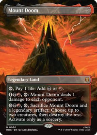 Mount Doom (Borderless) -  (HOC-050) - The Hobbit: Eternal-Legal