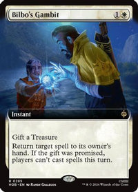 Bilbo's Gambit (Extended Art) -  Foil (HOB-285) - The Hobbit