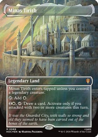 Minas Tirith (Borderless) (Surge Foil) -  Foil (HOC-089) - The Hobbit: Eternal-Legal