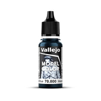 Metallic: Gunmetal Blue (70.800) - Vallejo Model Color