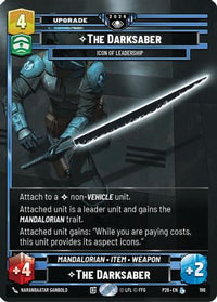 The Darksaber - Icon of Leadership (196) - Galactic Championship 2026 Foil