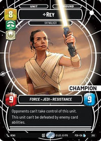 Rey - Skywalker (202) - Galactic Championship 2026 Foil