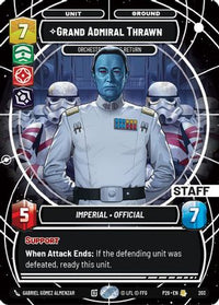 Grand Admiral Thrawn - Orchestrating His Return (203) - Galactic Championship 2026 Foil