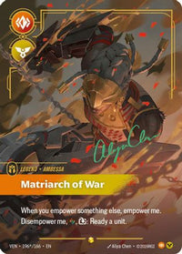 Ambessa - Matriarch of War (Signature) (196*/166) - Vendetta Foil