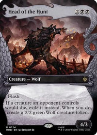 Head of the Hunt (Showcase) -  Foil (HOB-224) - The Hobbit
