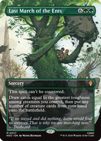 Last March of the Ents (Borderless) -  (HOC-027) - The Hobbit: Eternal-Legal