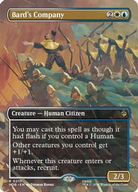 Bard's Company (Borderless) -  Foil (HOB-210) - The Hobbit