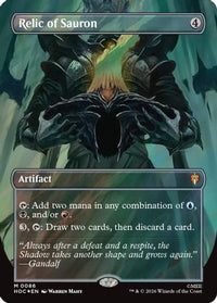 Relic of Sauron (Borderless) (Surge Foil) -  Foil (HOC-086) - The Hobbit: Eternal-Legal