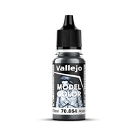 Metallic: Natural Steel (70.864) - Vallejo Model Color