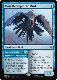 Most Decrepit Old Bird -  Foil (HOB-049) - The Hobbit