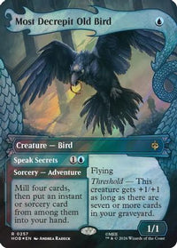 Most Decrepit Old Bird (Showcase) (Surge Foil) -  Foil (HOB-257) - The Hobbit