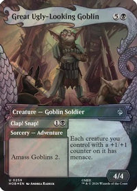 Great Ugly-Looking Goblin (Showcase) (Surge Foil) -  Foil (HOB-259) - The Hobbit