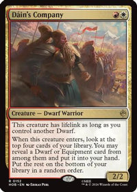 Dain's Company -  Foil (HOB-152) - The Hobbit
