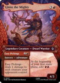 Gloin the Mighty (Showcase) -  Foil (HOB-227) - The Hobbit