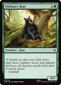 Ordinary Bear -  Foil (HOB-133) - The Hobbit