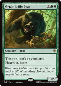Gigantic Big Bear -  Foil (HOB-126) - The Hobbit