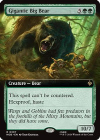 Gigantic Big Bear (Extended Art) -  Foil (HOB-307) - The Hobbit