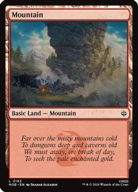 Mountain (0192) -  Foil (HOB-192) - The Hobbit